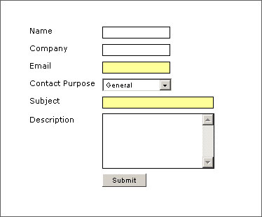 Form Contact Us - formlogix